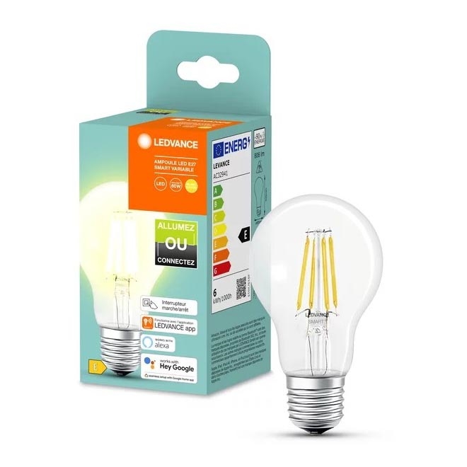 LED Dimbar glödlampa SMART+ A60 E27/6W/230V 2700K  - Ledvance