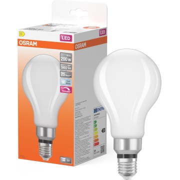 LED dimbar glödlampa STAR E27/24W/230V 4000K - Osram