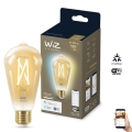 LED Dimbar glödlampa VINTAGE FILAMENT ST64 E27/7W/230V 2000-5000K CRI 90 Wi-Fi - WiZ