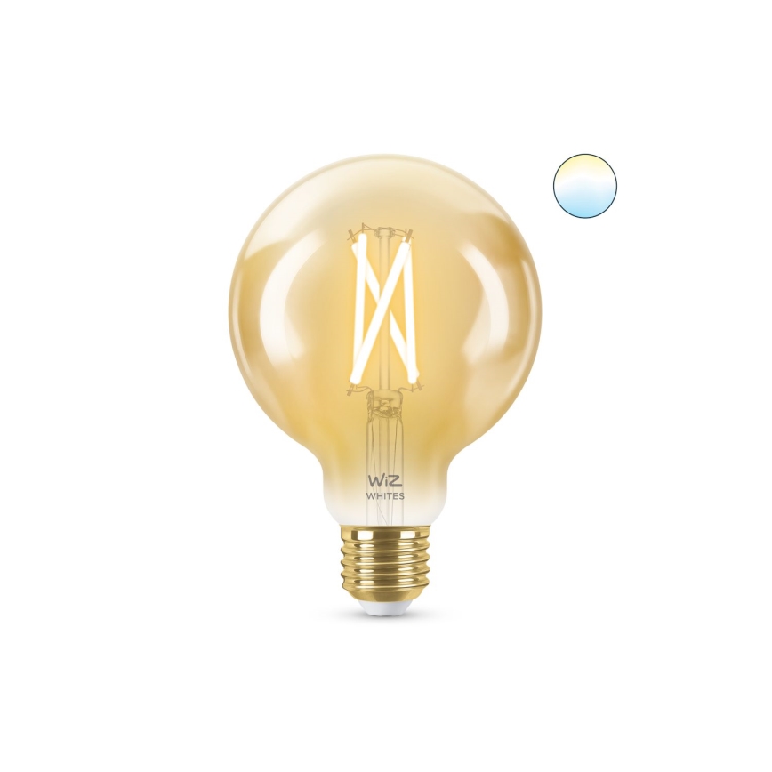 LED Dimbar glödlampa VINTAGE FILAMENT G95 E27/6,7W/230V 2000-5000K CRI 90 Wi-Fi - WiZ