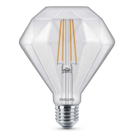 LED Dimbar glödlampa VINTAGE Philips E27/5W/230V 2700K
