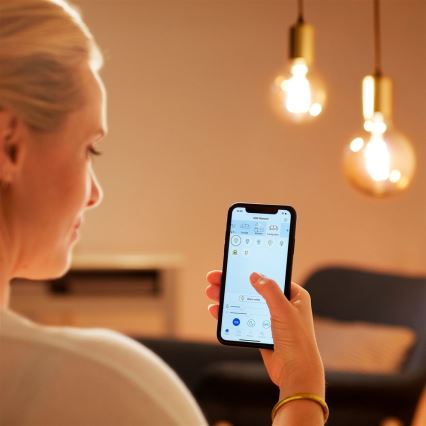 LED Dimbar glödlampa VINTAGE FILAMENT PS160 E27/6,5W/230V 2000-5000K CRI 90 Wi-Fi -WiZ