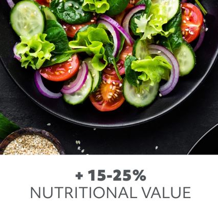 LED Ljusreglerad flexibel golvlampa för att odla växter VITARO 4xLED/7,5W/230V svart