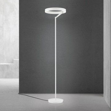 LED Dimbar golvlampa KOLK LED/40W/230V 2700/4000K vit