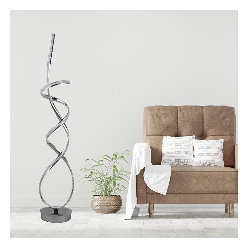 LED Dimbar golvlampa LED/80W/230V 3000-6500K + fjärrkontroll