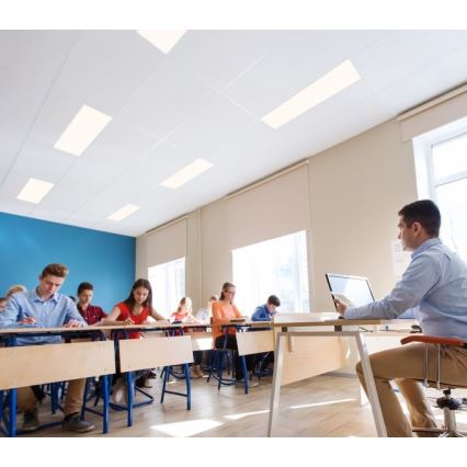 LED dimbar infälld panel CAPRI LED/25/36/40W/230V 3000/4000/5700K UGR<19 IP44 30x120 cm