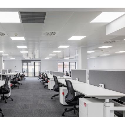 LED dimbar infälld panel CAPRI LED/25/36/40W/230V 3000/4000/5700K IP44 60x60 cm