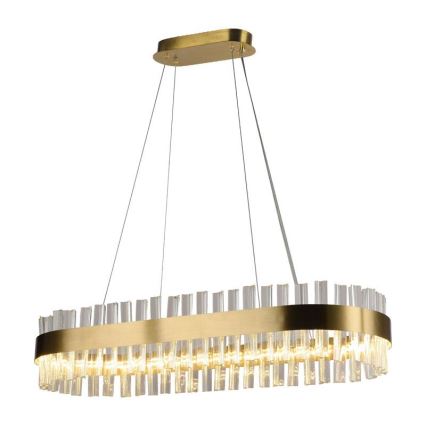 LED Dimbar kristallkrona på kabel LED/45W/230V 3000-6500K + fjärrkontroll