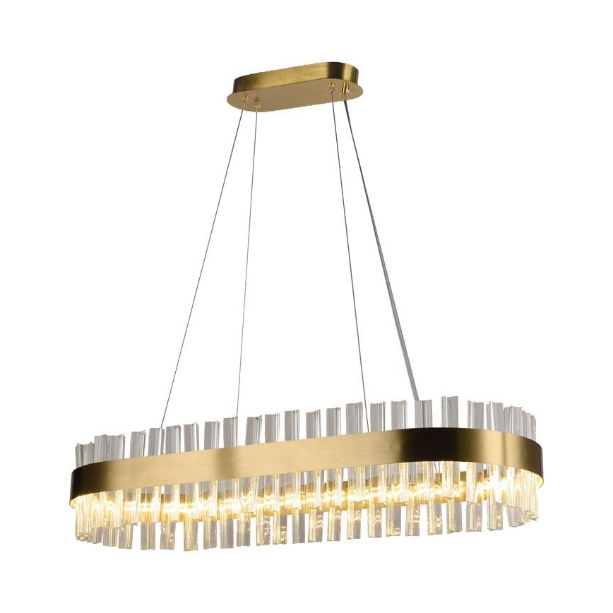 LED Dimbar kristallkrona på kabel LED/45W/230V 3000-6500K + fjärrkontroll