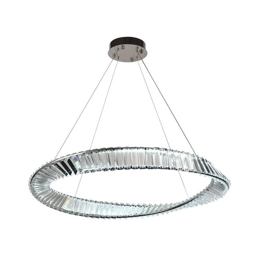 LED Dimbart kristallkrona på kabel LED/50W/230V 3000-6500K + fjärrkontroll