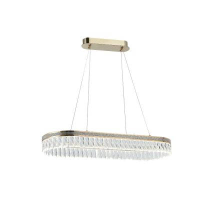 Dimbar LED-kristallkrona på vajer THALIA LED/50W/230V 3000-6000K + fjärrkontroll