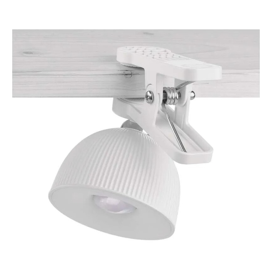 LED Dimbart uppladdningsbart skrivbordslampa magnetisk 4-i-1 LED/4,2W/3,7V 4000K 1200mAh vit