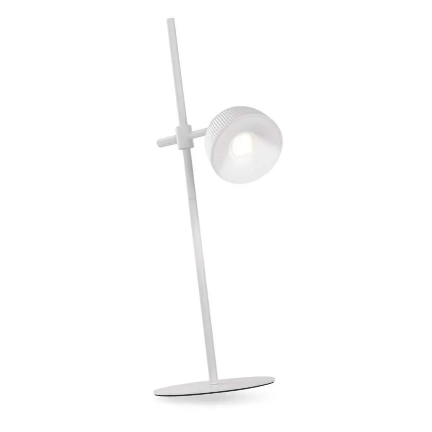 LED Dimbart uppladdningsbart skrivbordslampa magnetisk 4-i-1 LED/4,2W/3,7V 4000K 1200mAh vit