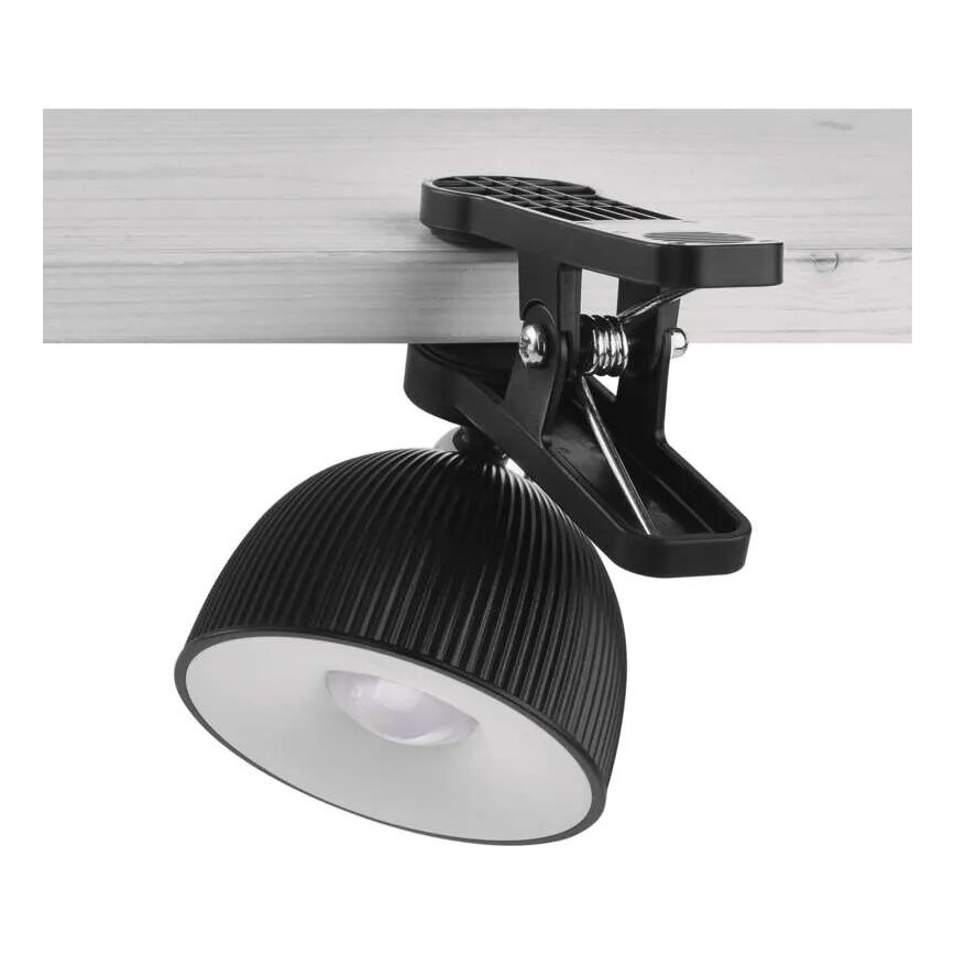 LED Dimbart uppladdningsbart skrivbordslampa magnetisk 4-i-1 LED/4,2W/3,7V 4000K 1200mAh svart