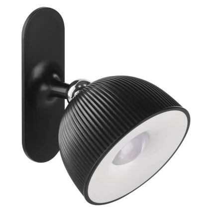 LED Dimbart uppladdningsbart skrivbordslampa magnetisk 4-i-1 LED/4,2W/3,7V 4000K 1200mAh svart