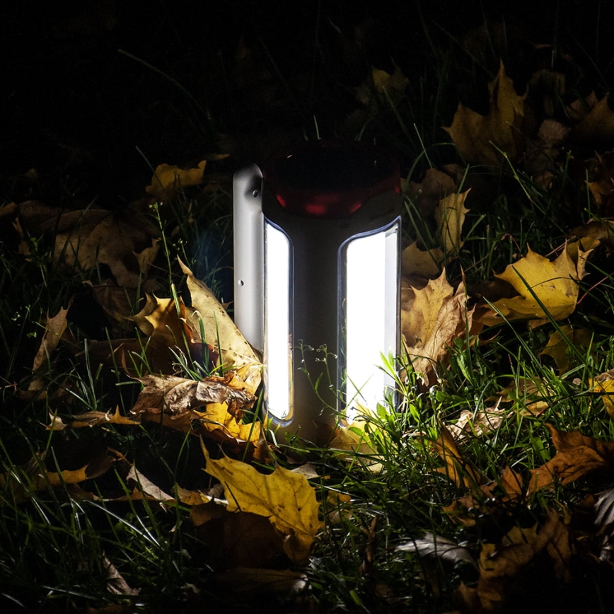 LED Dimbart uppladdningsbart ficklampa 2-i-1 med powerbankfunktion LED/5W/230V 3500 mAh