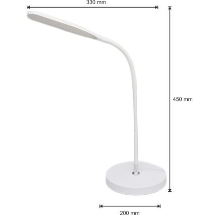 LED Dimbar lampa 3-i-1 LED/10W/230V 3000/4000/6000K CRI 90 vit