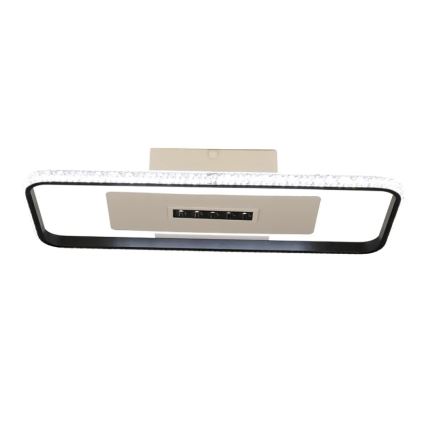 LED Dimbar taklampa LED/75W/230V 3000-6500K vit/svart + fjärrkontroll