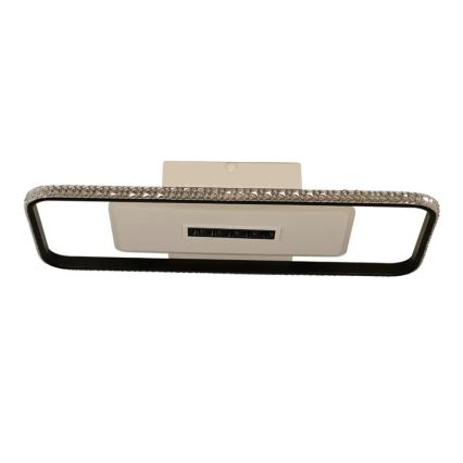 LED Dimbar taklampa LED/75W/230V 3000-6500K vit/svart + fjärrkontroll