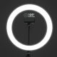 LED Dimbar lampa med stativ och hållare för vloggning LED/10W/5V 3200-5500K