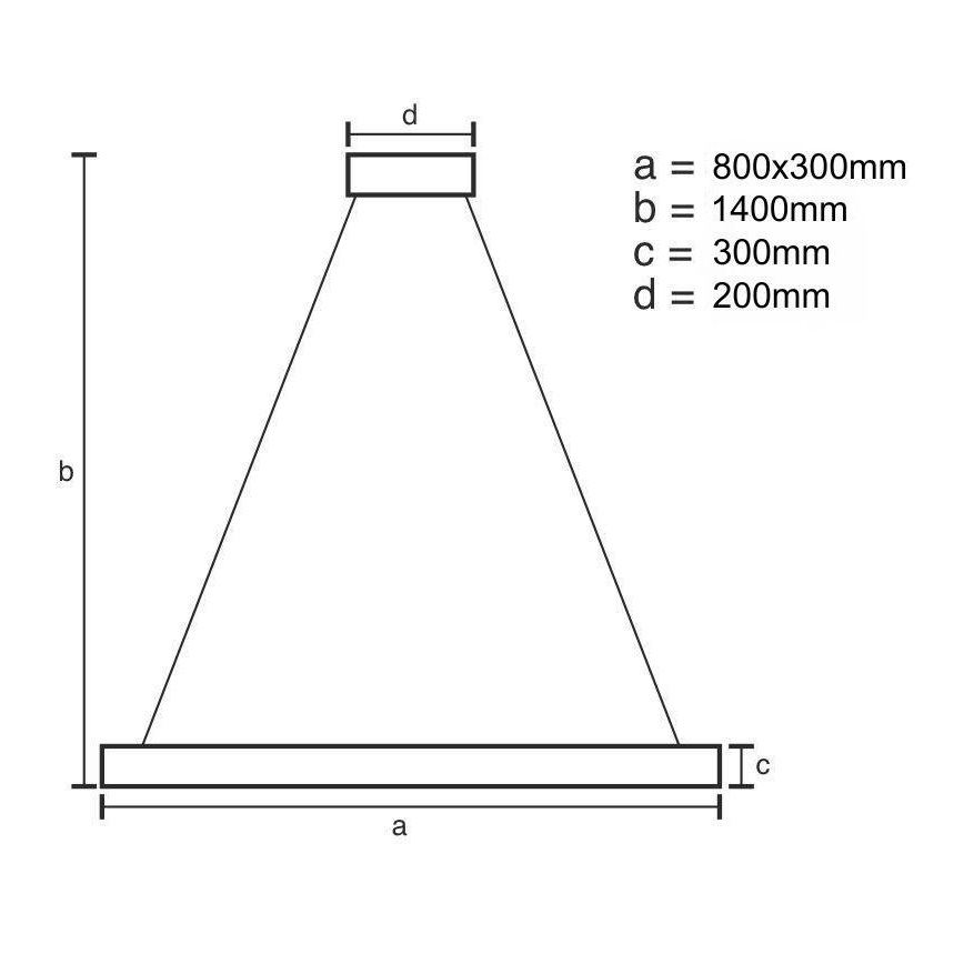 LED Dimbar kristallkrona på kabel LED/110W/230V 3000-6500K guld + fjärrkontroll