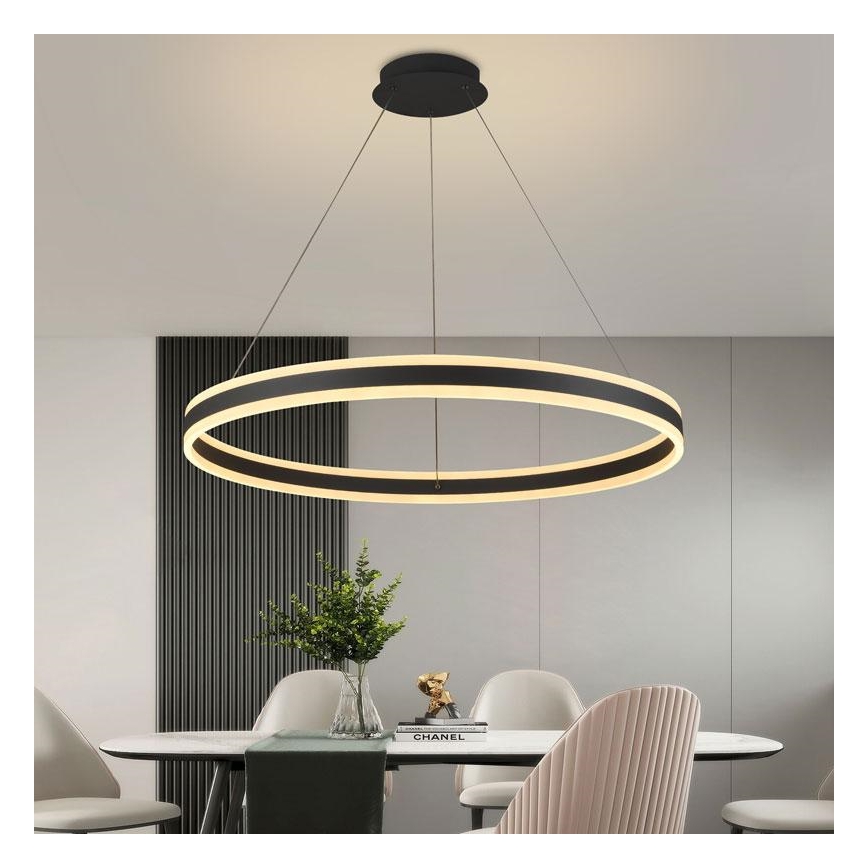 LED Dimbar taklampa LED/110W/230V 3000-6500K Ø 80 cm + fjärrkontroll