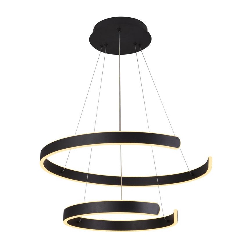 LED Dimbar taklampa LED/120W/230V 3000-6500K Ø 60 cm + fjärrkontroll