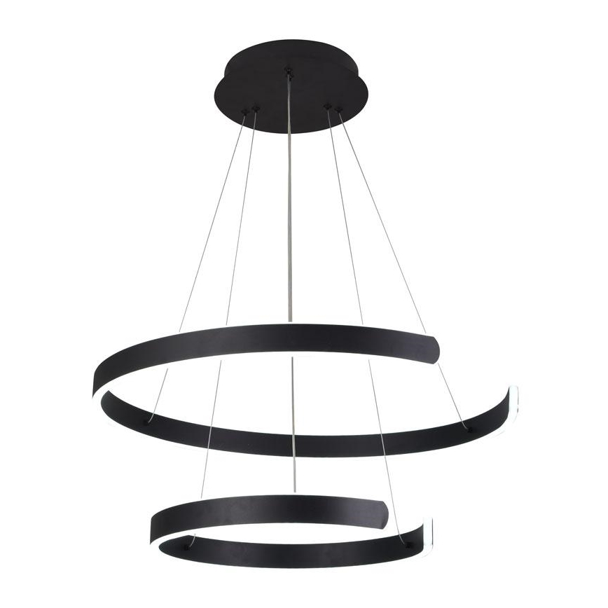 LED Dimbar taklampa LED/120W/230V 3000-6500K Ø 60 cm + fjärrkontroll