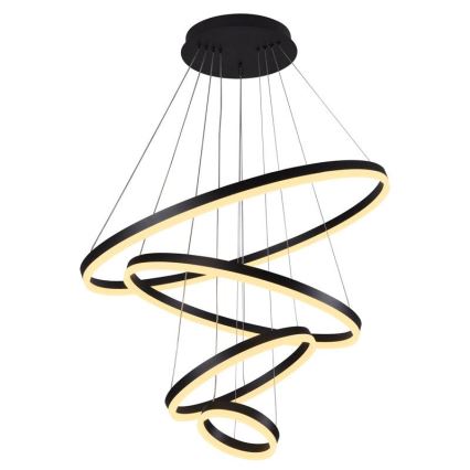 LED Dimbar taklampa LED/165W/230V 3000-6500K Ø 80 cm + fjärrkontroll