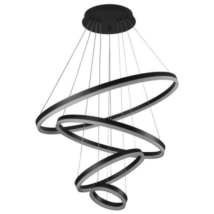 LED Dimbar taklampa LED/165W/230V 3000-6500K Ø 80 cm + fjärrkontroll