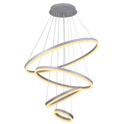 LED Dimbar taklampa LED/165W/230V 3000-6500K Ø 80 cm + fjärrkontroll