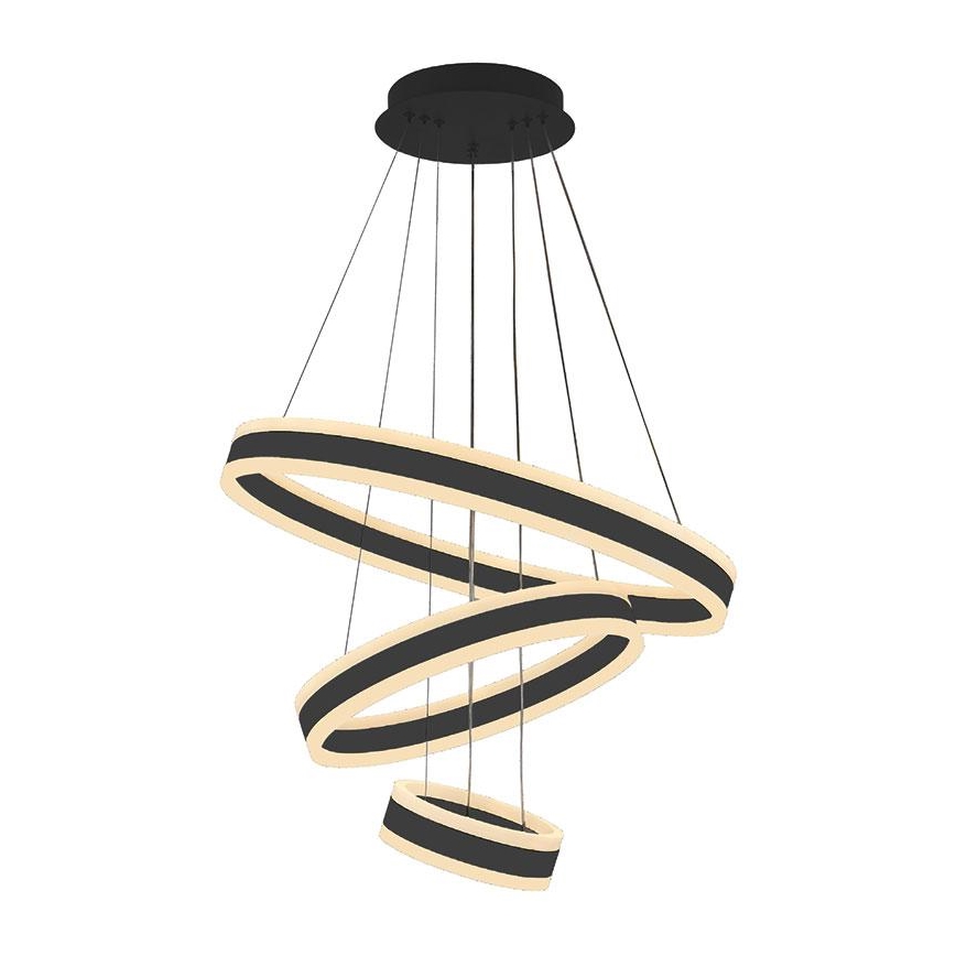 LED dimbar taklampa LED/165W/230V 3000-6500K Ø 60 cm + fjärrkontroll