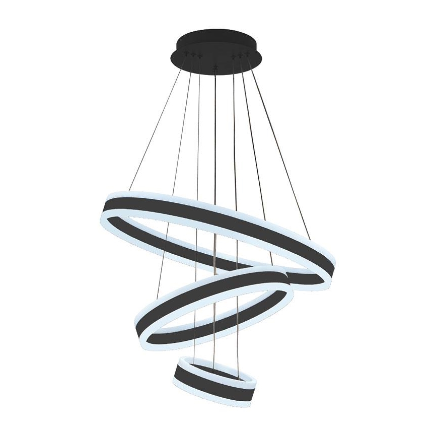 LED dimbar taklampa LED/165W/230V 3000-6500K Ø 60 cm + fjärrkontroll