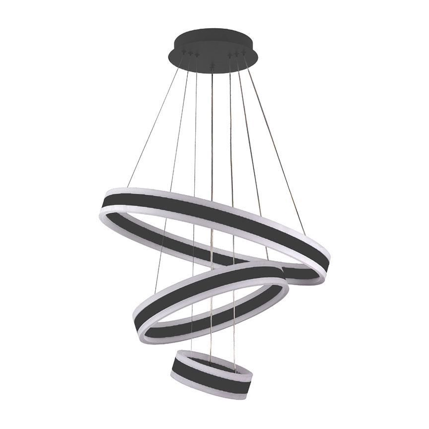 LED dimbar taklampa LED/165W/230V 3000-6500K Ø 60 cm + fjärrkontroll