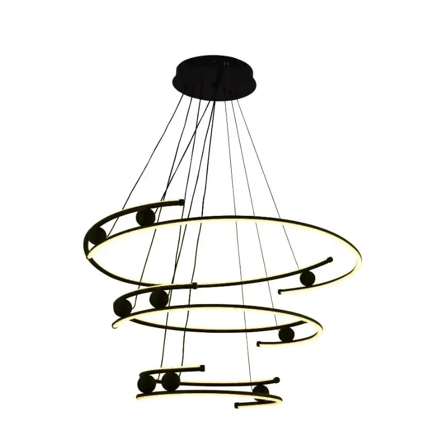 LED dimbar taklampa LED/170W/230V 3000-6500K Ø 80 cm + fjärrkontroll
