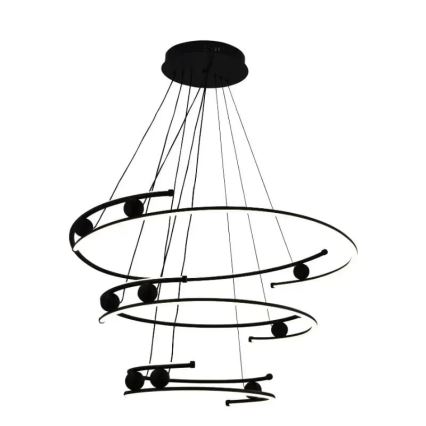 LED dimbar taklampa LED/170W/230V 3000-6500K Ø 80 cm + fjärrkontroll