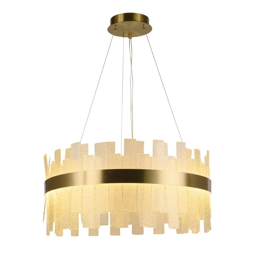 LED Dimbart kristallkrona på kabel LED/40W/230V 3000-6500K + fjärrkontroll