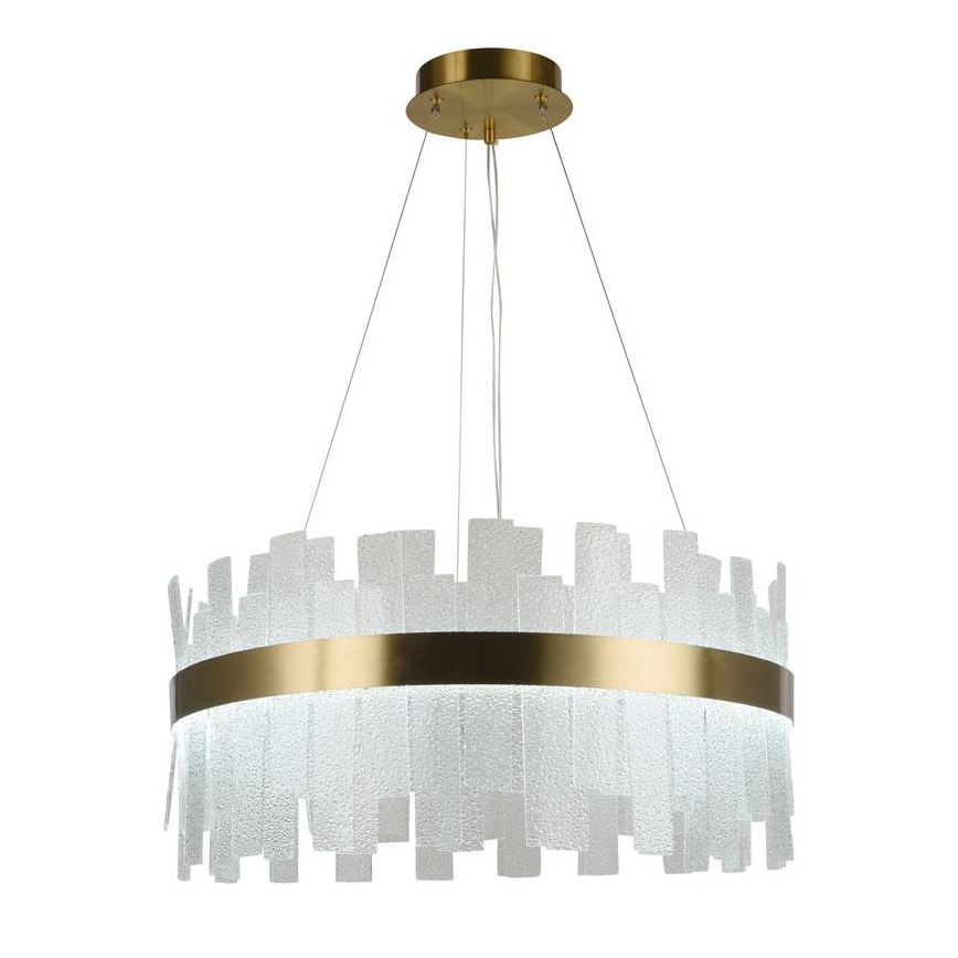 LED Dimbart kristallkrona på kabel LED/40W/230V 3000-6500K + fjärrkontroll