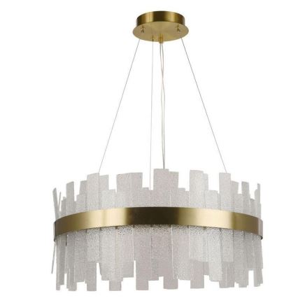 LED Dimbart kristallkrona på kabel LED/40W/230V 3000-6500K + fjärrkontroll