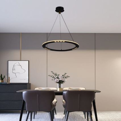 LED Dimbar taklampa LED/40W/230V 3000-6500K + fjärrkontroll
