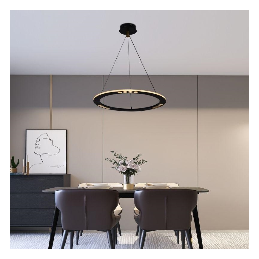 LED Dimbar taklampa LED/40W/230V 3000-6500K + fjärrkontroll