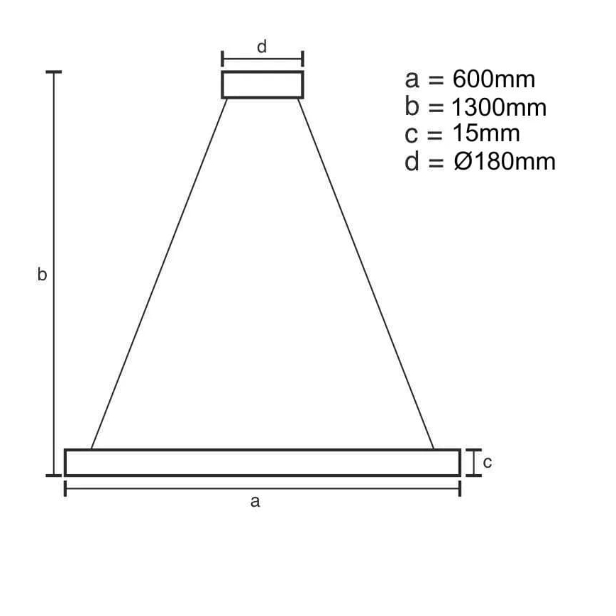 LED Dimbar taklampa LED/40W/230V 3000-6500K + fjärrkontroll