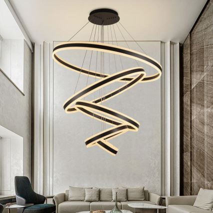 LED Dimbar taklampa LED/420W/230V 3000-6500K Ø 100 cm + fjärrkontroll