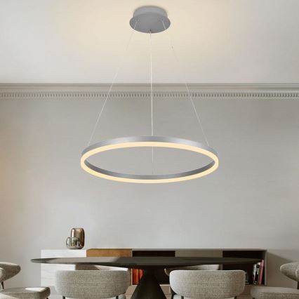 LED dimbar taklampa LED/42W/230V 3000-6500K Ø 60 cm + fjärrkontroll