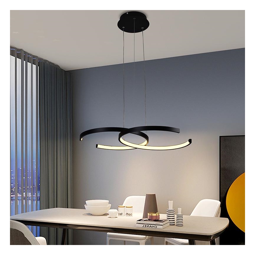 LED dimbar taklampa LED/50W/230V 3000-6500K + fjärrkontroll