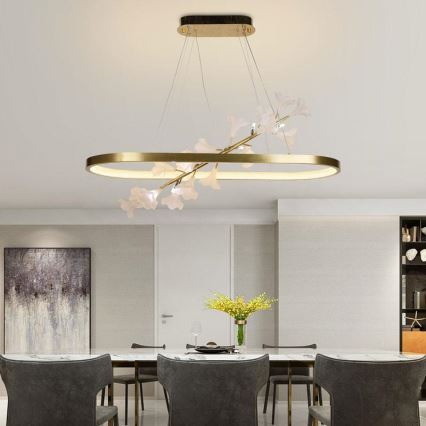 LED Dimbart taklampa LED/55W/230V 3000-6500K + fjärrkontroll