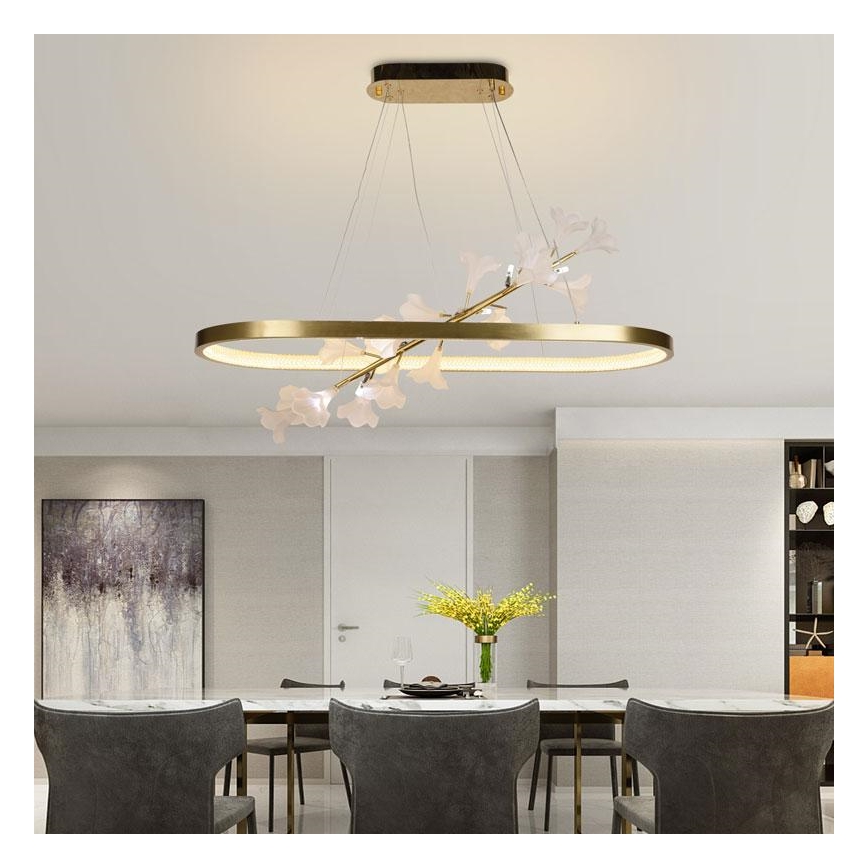 LED Dimbart taklampa LED/55W/230V 3000-6500K + fjärrkontroll