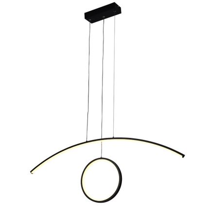 LED Dimbart taklampa LED/55W/230V 3000-6500K + fjärrkontroll