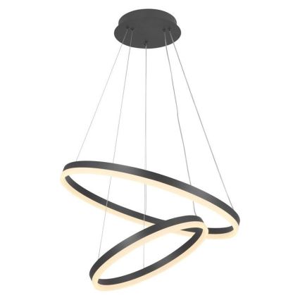 LED dimbar taklampa LED/70W/230V 3000-6500K Ø 60 cm + fjärrkontroll