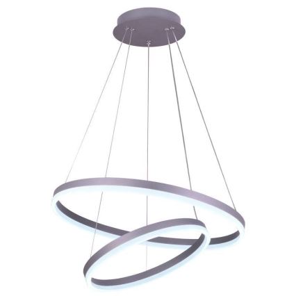 LED dimbar taklampa LED/70W/230V 3000-6500K Ø 60 cm + fjärrkontroll